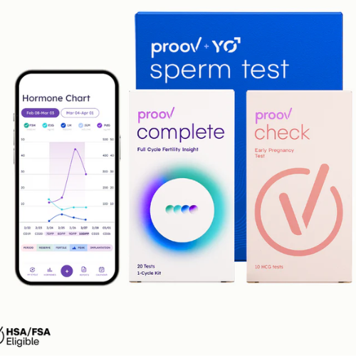 Proov His & Hers Fertility Starter Kit 